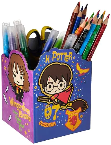 Maped Set de Dibujo Harry Potter para Manualidades con Tijeras y Lápices
