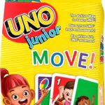 Juego de Cartas UNO Junior Move! Mattel - Tres Niveles de Diversión