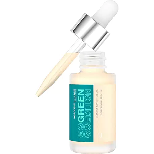 Maybelline New York Green Edition Base Líquida con Aceite de Jojoba y Marula