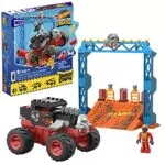 Mattel Mega Construx Hot Wheels Monster Trucks Pista Bone Shaker Set de Juego