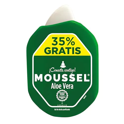 Gel de Ducha Mousse Aloe Vera - Marca - 900 ml