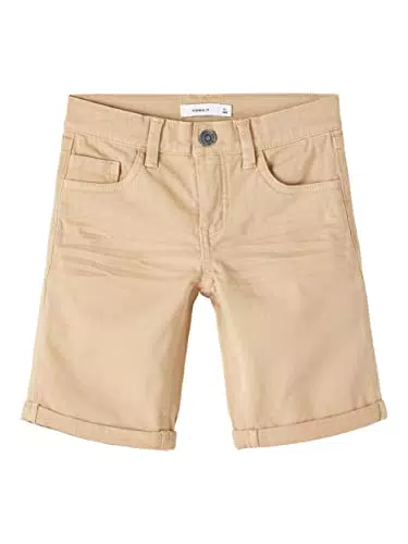 NAME IT Nkmsofus - Pantalones Cortos Largos para Niños