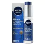 Gel Facial Hidratante Antiedad NIVEA MEN con Ácido Hialurónico