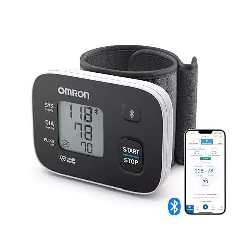 Tensiómetro OMRON RS3 Intelli IT de muñeca con Bluetooth - Validado Clínicamente