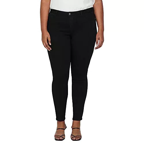 Vaqueros Skinny ONLY Carthunder Push Up para Mujer - Negro