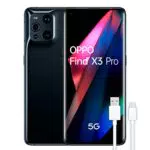 Teléfono Móvil OPPO Find X3 Pro 5G con Cámara Quad 50MP, 256GB, Batería 4500mAh - Negro