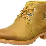 Botas Panama Jack para Mujer, Estilo Brogue Amarillo Vintage