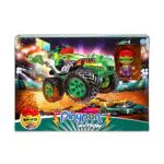 Set de Juguete Pinypon Action Big Foot con Coche Todoterreno y Accesorios