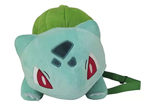 Mochila de Peluche Pokémon Bulbasaur - Producto Oficial