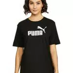 Camiseta PUMA ESS Logo Boyfriend para Mujer