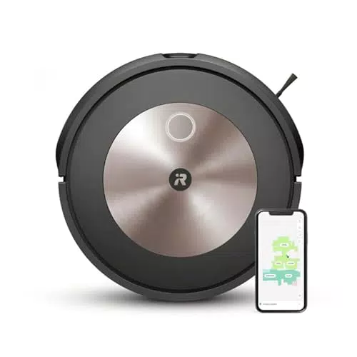 Robot Aspirador y Friegasuelos Roomba Combo j5 - Sensores Detección Suciedad - Ideal Mascotas - Mapeo Avanzado - Control por Voz y App