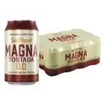 Cerveza San Miguel Tostada 0,0 Sin Alcohol 24 Latas x 33 cl