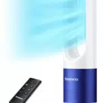Senmeo Ventilador Sin Aspas de Torre con Mando a Distancia y 8 Velocidades