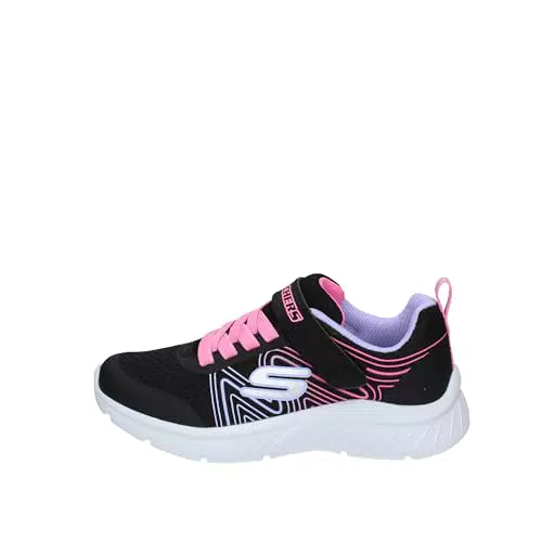 Skechers Microspec Plus Swirl Sweet, Zapatos Deportivos para Niñas