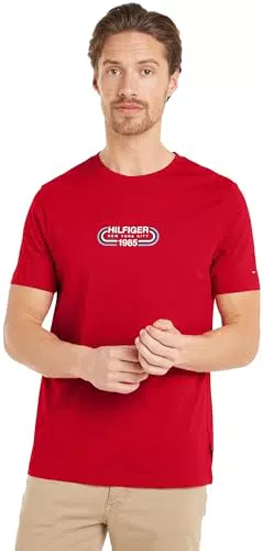 Camiseta Tommy Hilfiger Hombre Manga Corta Cuello Redondo