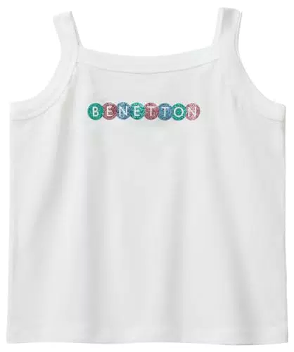 United Colors of Benetton Camiseta de Tirantes 3i1xch01e para Niñas