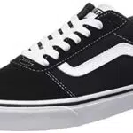 Vans Ward, Zapatillas Hombre, Suede Canvas Black White