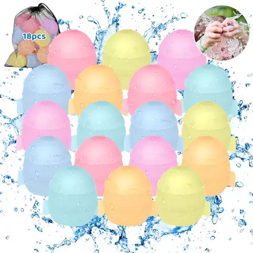 GuKKK Globos de Agua Reutilizables de Silicona para Diversión en Verano