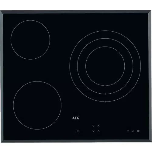 AEG HK623020FB Placa Vitrocerámica Integrable con 3 Zonas de Cocción y Control Táctil
