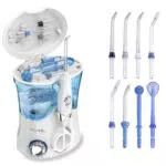 Irrigador Dental Aquapik PRO: Profesional con 8 Boquillas y 10 Niveles de Potencia