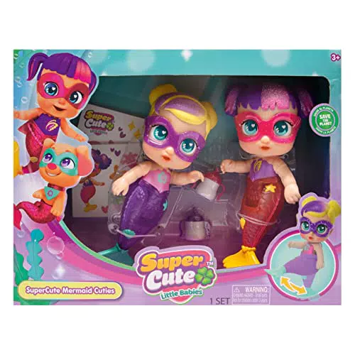 Bizak Mini Sirenas Sofi y Sisi con Colas Articuladas para Jugar en Agua