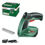 Bosch Grapadora a batería PTK 3.6 LI con batería integrada y 30 impactos/min