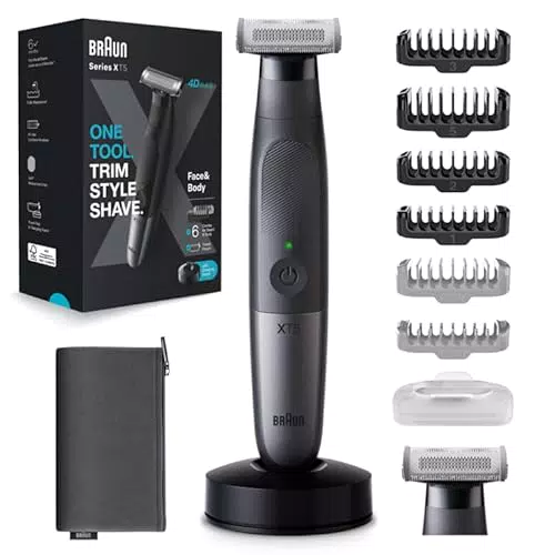 Braun Series X XT5300 - Recortadora de Barba y Cortapelos para Hombre