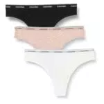 Calvin Klein Braguitas Tipo Tanga con Encaje para Mujer