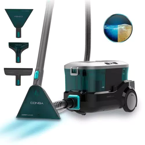Cecotec Conga CarpetClean 10000 - Aspirador de Alfombras y Tapicerías Multisuperficie