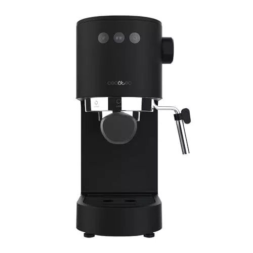 Cecotec Cafetera Express Cafelizzia 790 Steel para Espressos y Cappuccinos. 1350 W