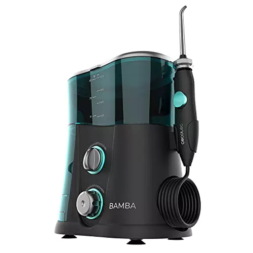 Cecotec Irrigador Bucal ToothCare 1200 Jet Pro con Desinfección UV y 10 Ajustes