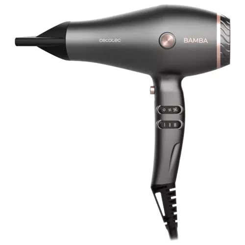Cecotec Secador Bamba IoniCare Harmony 2600W con Tecnología HairCare y Aire Frío