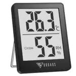 DOQAUS Termómetro Higrómetro Digital, Medidor de Temperatura y Humedad