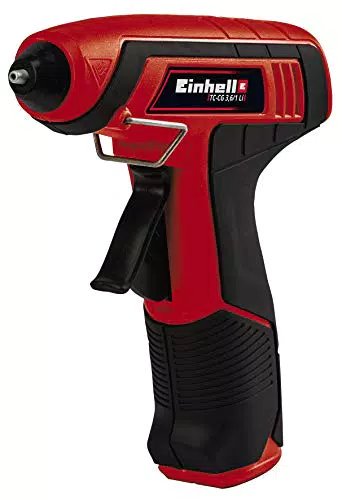 Einhell TC-CG 3.6 - Pistola de pegamento caliente inalámbrica con carga rápida