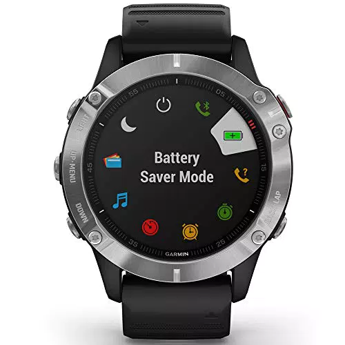 Garmin fēnix 6 - Reloj GPS multideporte con sensores y monitor de frecuencia cardíaca