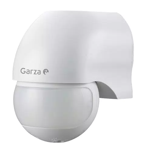 Garza Detector de Movimiento Infrarrojos IP44 para Interior y Exterior 180º