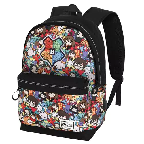 Harry Potter Accio Mochila HS, Capacidad 23 litros, Ideal para escolares