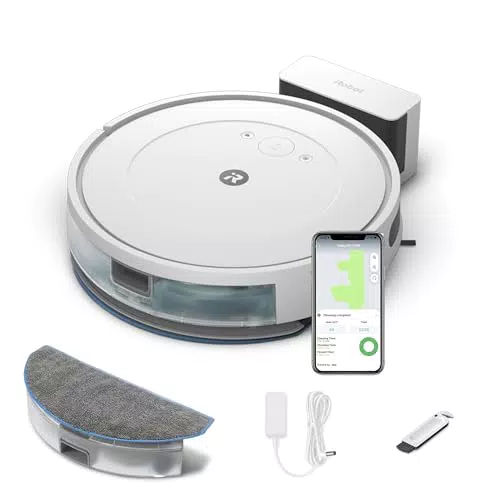 iRobot Roomba Combo Essential - Robot Aspirador y Fregasuelos con Control App