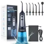 INSMART Irrigador Bucal Portátil Inalámbrico Profesional IPX7 para Viajes y Hogar