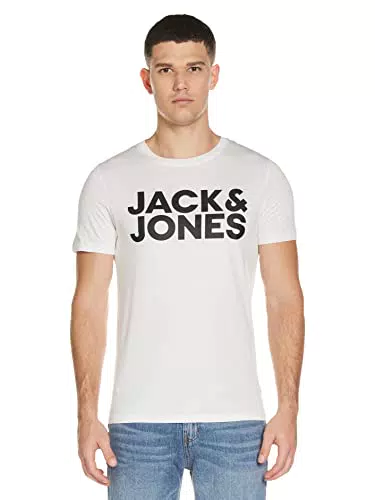 Jack & Jones Jjecorp Logo Tee Camiseta de Cuello Redondo para Hombre