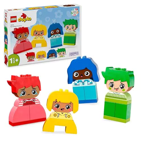 LEGO Mi Primer Duplo Grandes Sentimientos y Emociones, Juguete para Bebés