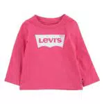 Levi's Camiseta Lvg L/S Batwing Tee para Bebé Niñas