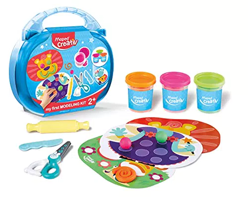 Maped Set de Pintura para Niños - Kit Mi Primera Masa de Modelar A partir de 2 Años