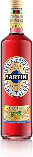 Martini Aperitivo Vibrante sin Alcohol con Infusión de Botánicos Superiores