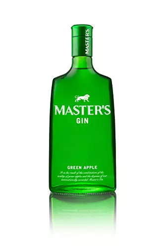 Master's Gin - Ginebra premium sabor manzana 700 ml