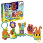 Mattel Mega Bloks Tren Oruga - Juguete sensorial para niños +1 año