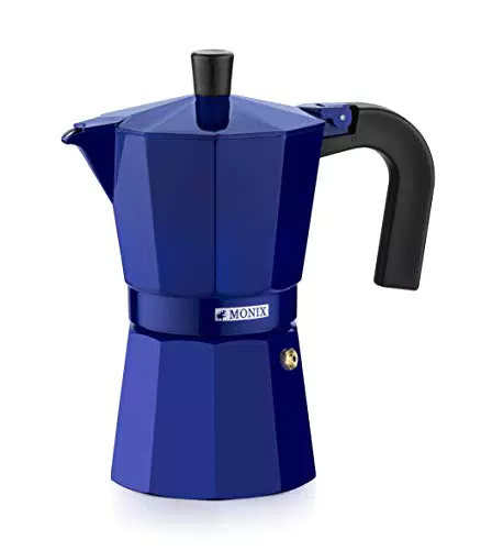 Cafetera Italiana Monix M301706 de 6 Tazas - Aluminio
