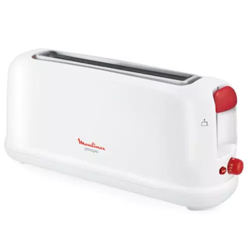 Moulinex Principio LS160111 - Tostadora de ranura ancha con 7 niveles de tueste
