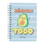 Mr. Wonderful Libreta Aguacate Dándolo Todo