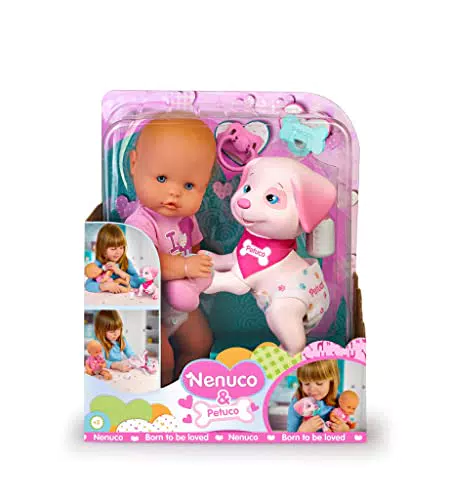 Nenuco Muñeco Bebé Cuerpo Duro 35 cm - Petuco (Modelo 700017204)